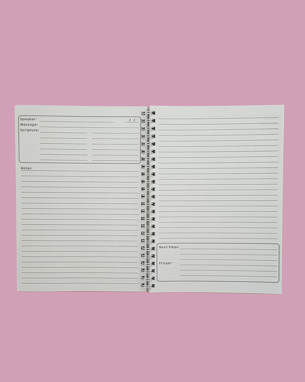 Fruit of the Spirit Church Notebook