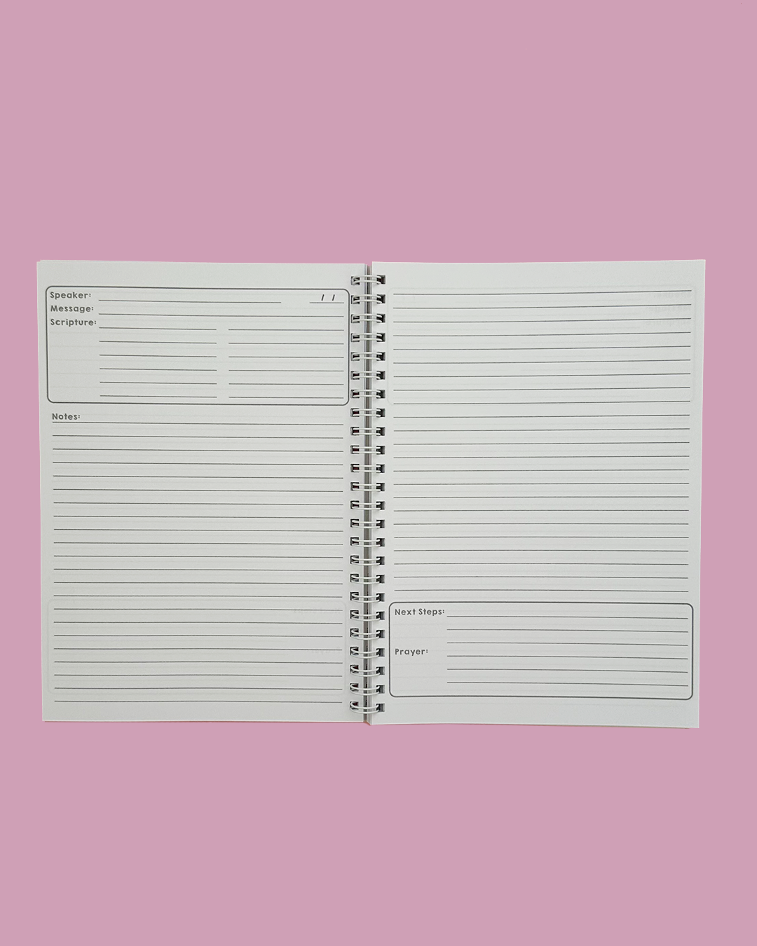 Fruit of the Spirit Church Notebook