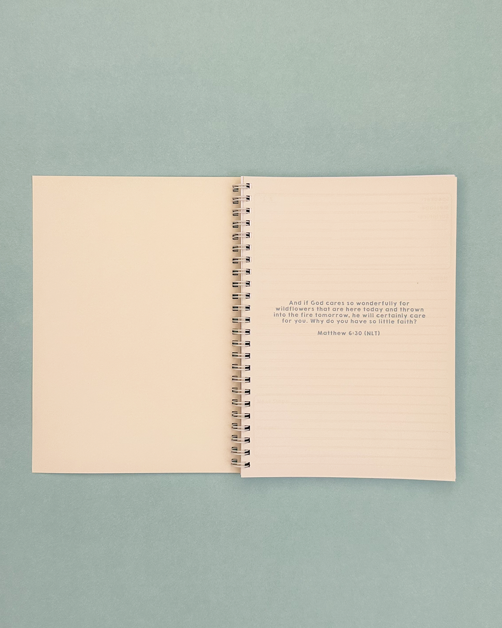 Wildflowers Church Notebook