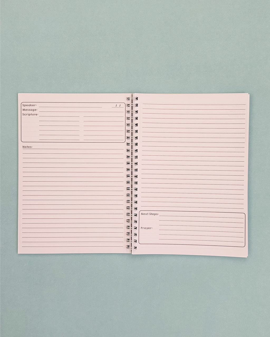 Wildflowers Church Notebook