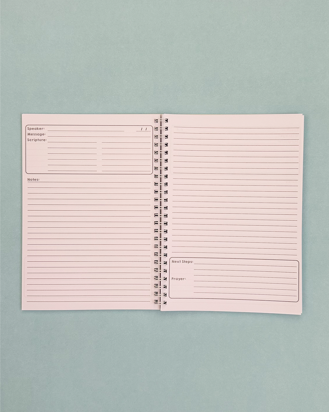 Wildflowers Church Notebook